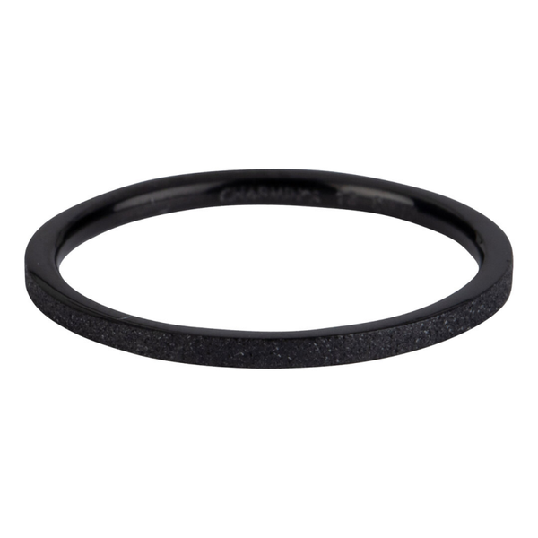 Charmins ring R367 zwart