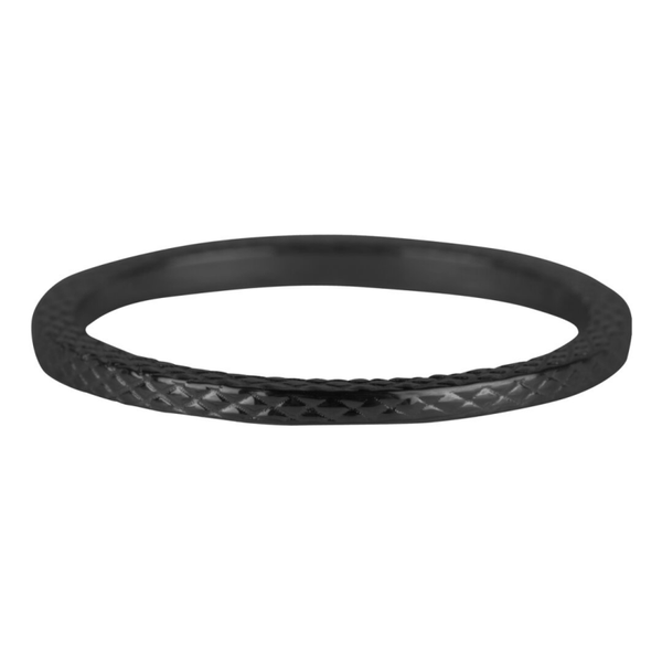 Charmins ring R359 zwart