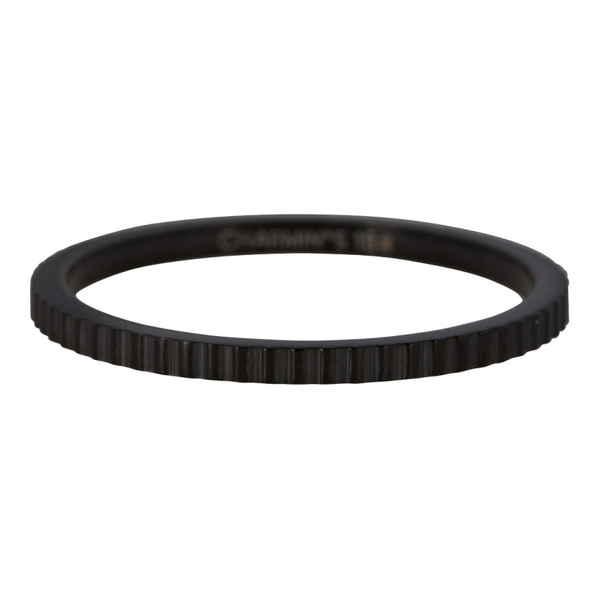 Charmins ring R401 zwart