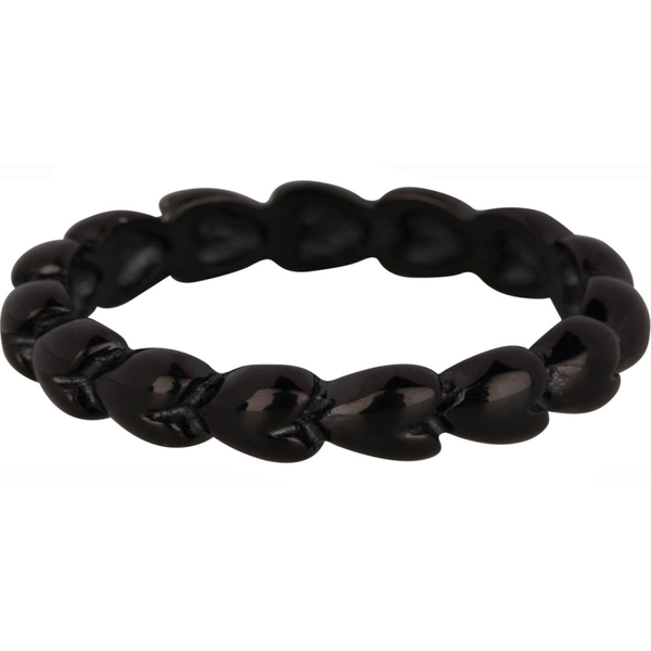 Charmins ring R875 zwart