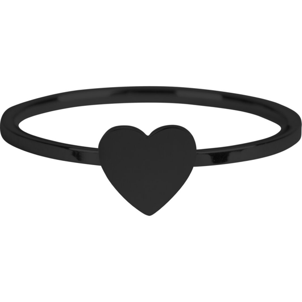 Charmins ring R1014 zwart