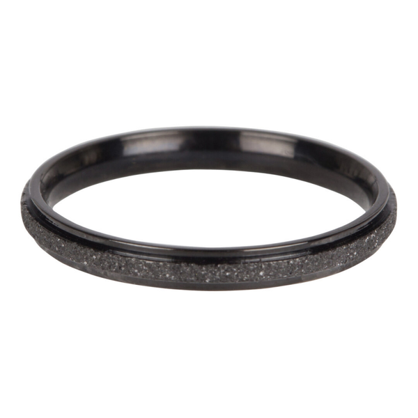 Charmins ring R566 zwart