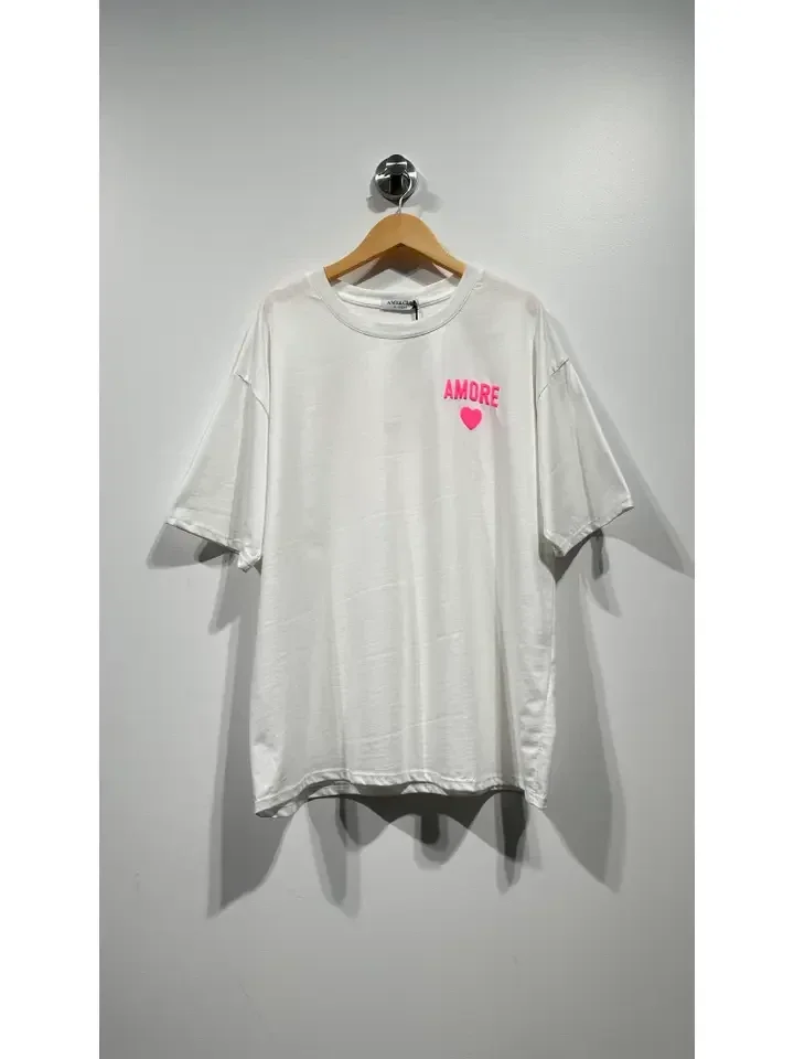 Oversized T-shirt "AMORE"