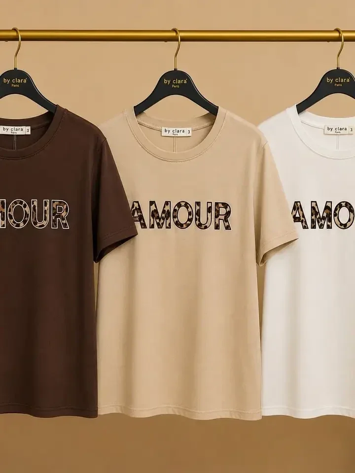 Dames T-shirt met luipaardprint