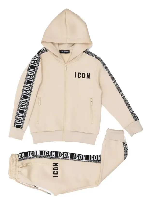 joggingpak beige