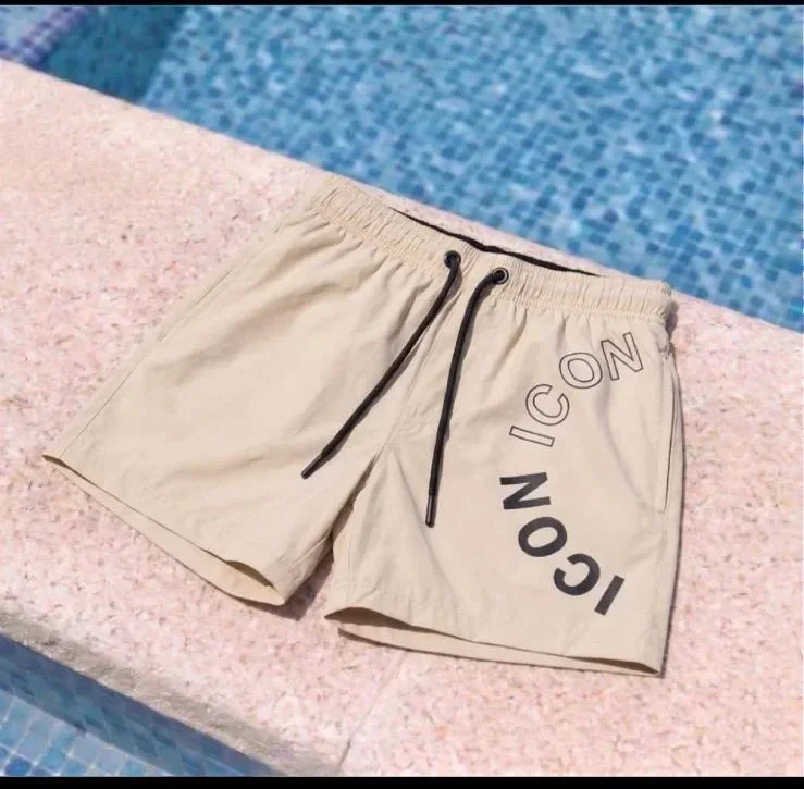 iconic zwembroek beige