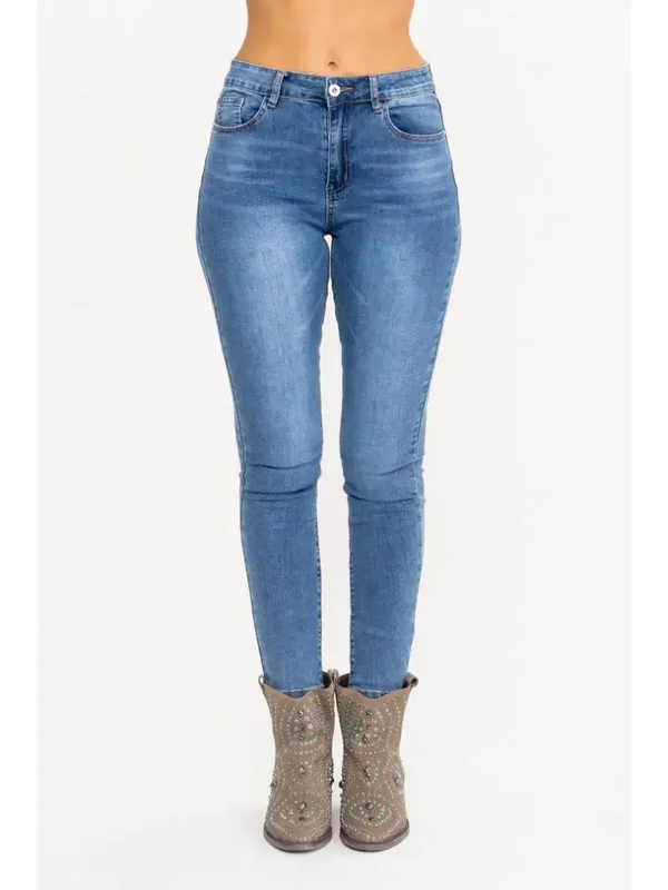 Jeans blauw