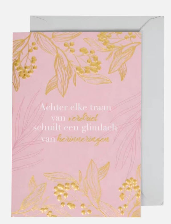 Een glimlach van herinneringen