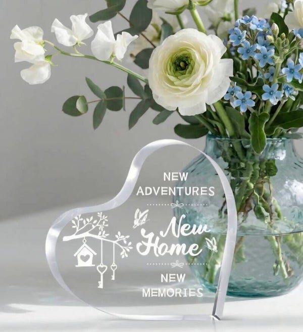 Nieuw huis decoratie geschenk