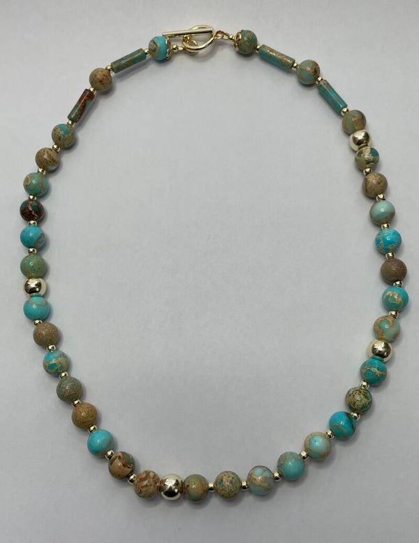 Collier serpentijn