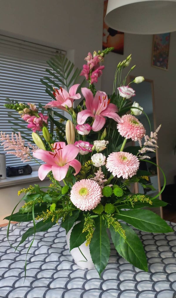 Arangement met Lilies