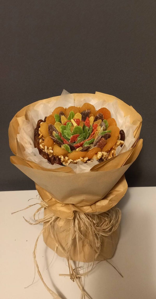 Boeket van gedroogd fruit