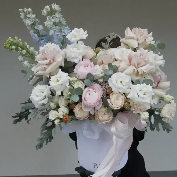 Bloemen in doos