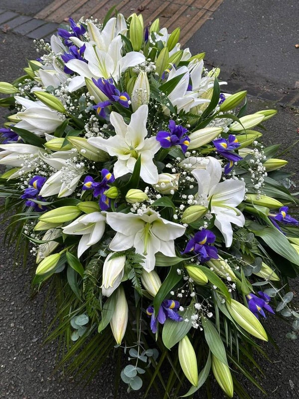 Afscheidboeket met Lilies