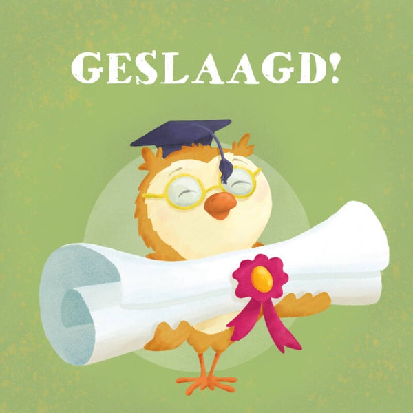Kaartje Geslaagd!