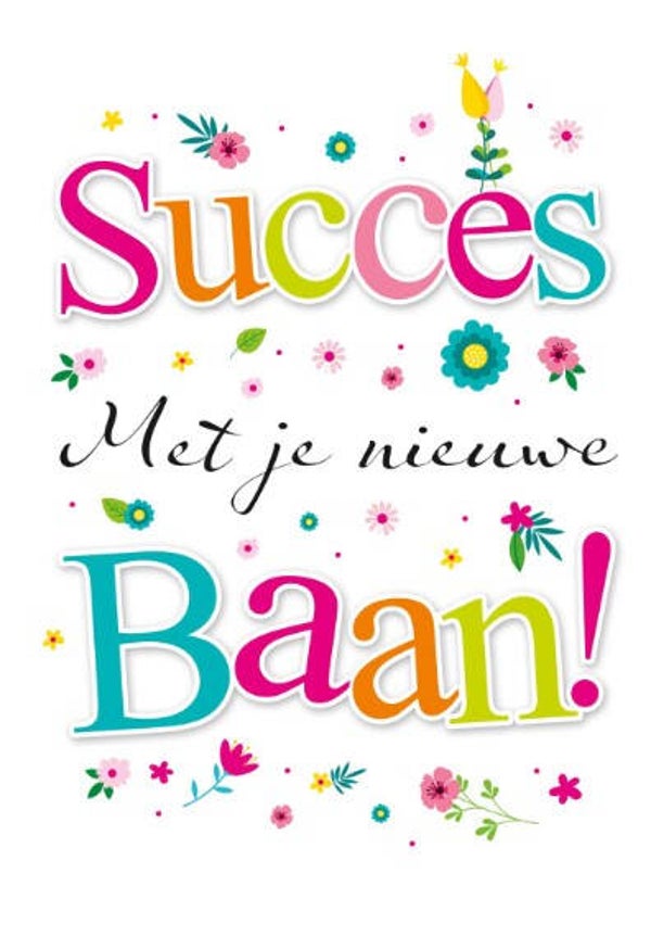 Kaartje Nieuwe Baan