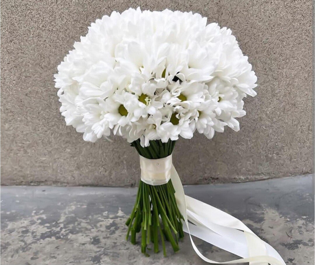 Bruidboeket Chrysant