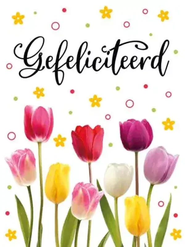 Kaartje Gefeliciteerd