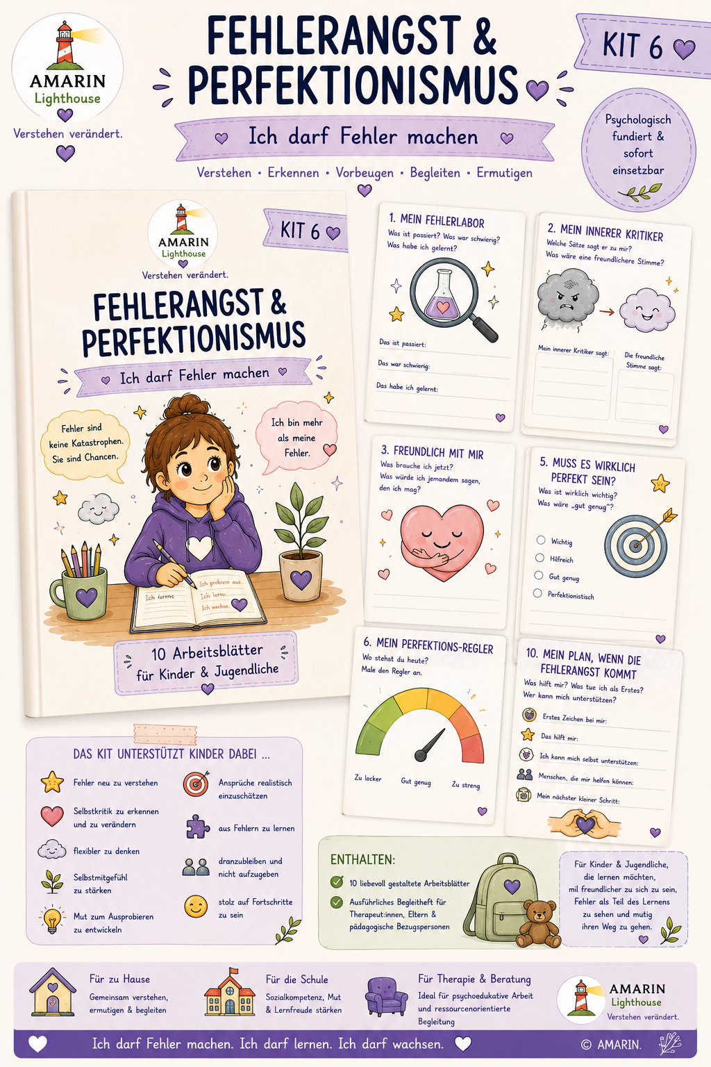 Fehlerangst & Perfektionismus – Ich darf Fehler machen