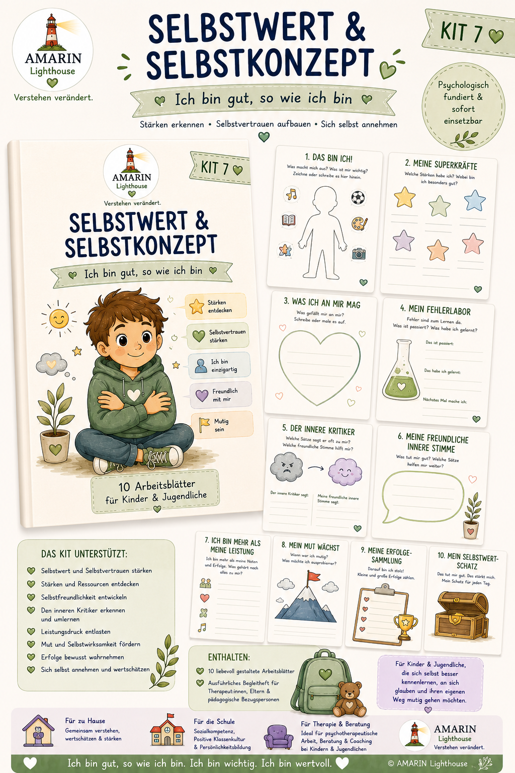 Selbstwert & Selbstkonzept – „Ich bin gut, so wie ich bin