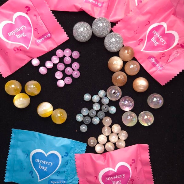 Resin beads blind bags