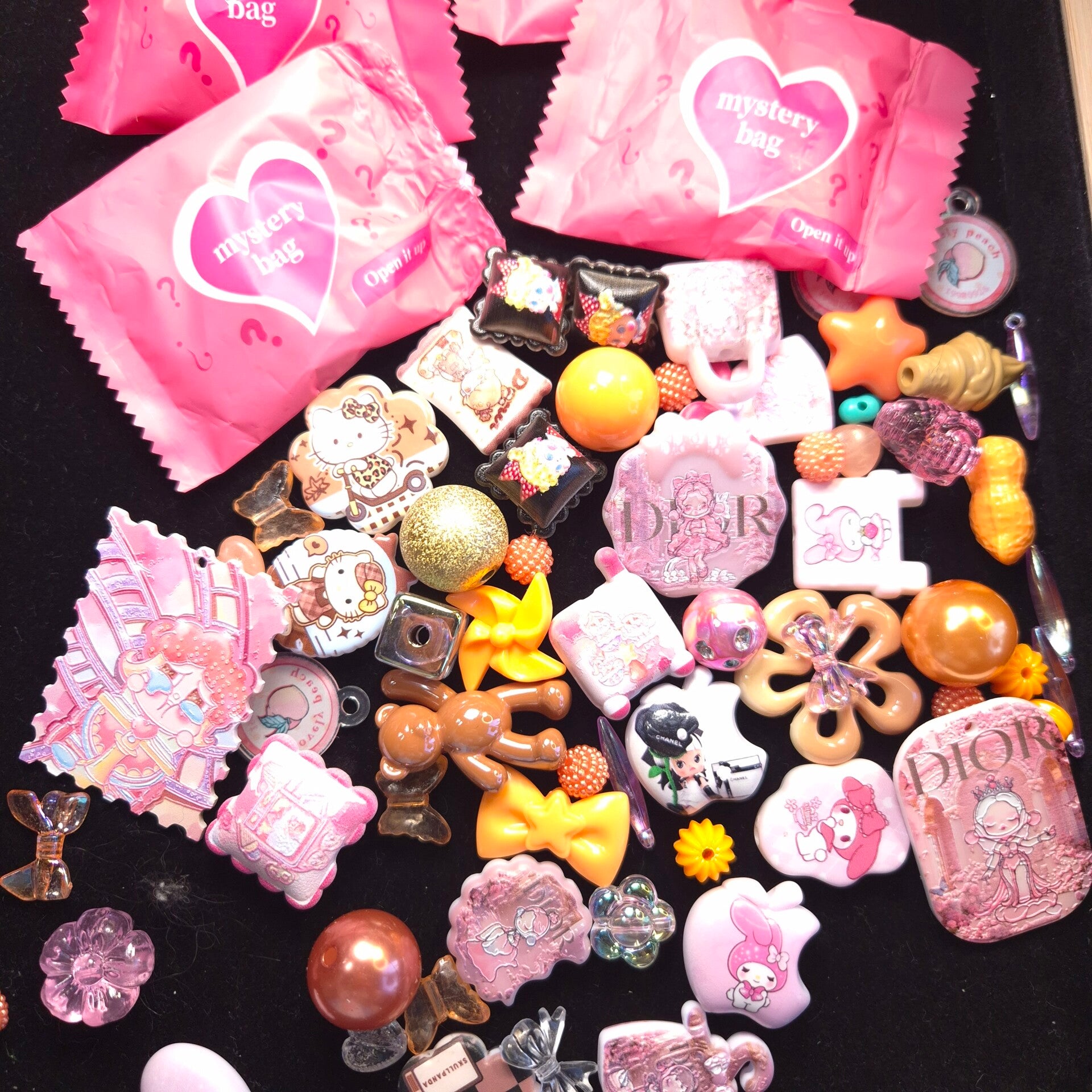 Acrylic beads blind bags