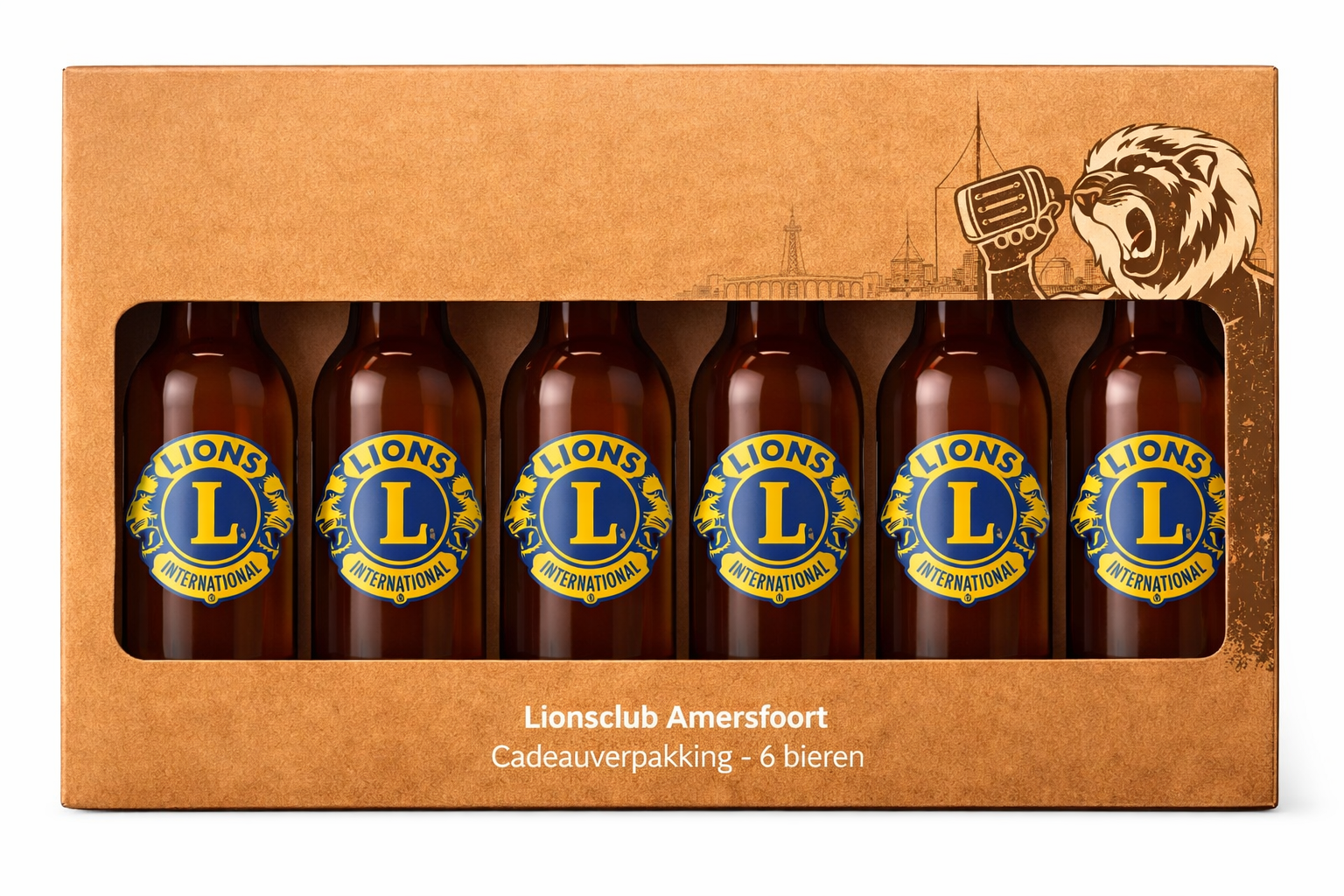 Cadeauverpakking (inhoud 6 biertjes)