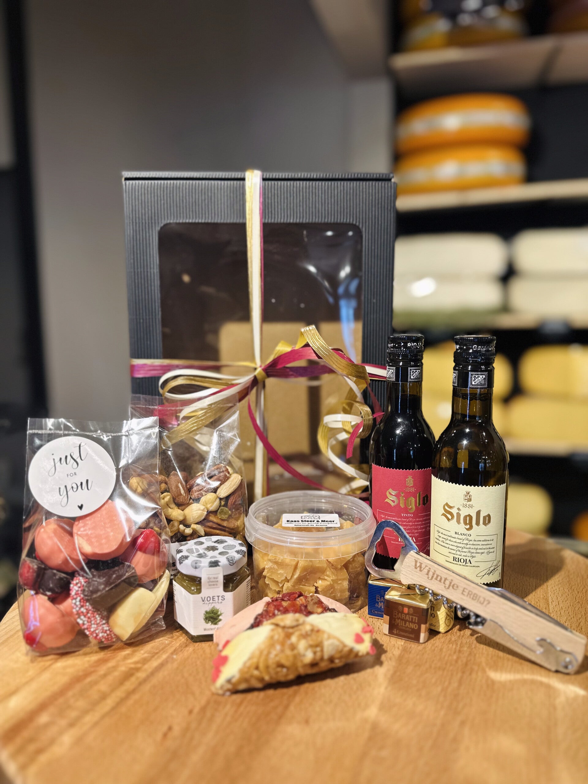 ! VALENTIJNSTIP ! Borrelpakket Samen Delen