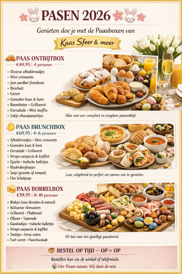 PAAS Brunchbox (4-6 Personen)