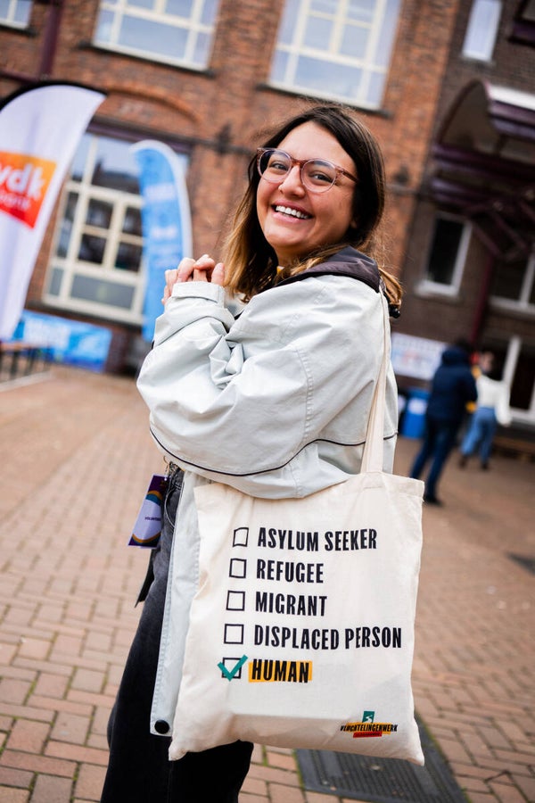 Tote bag Human