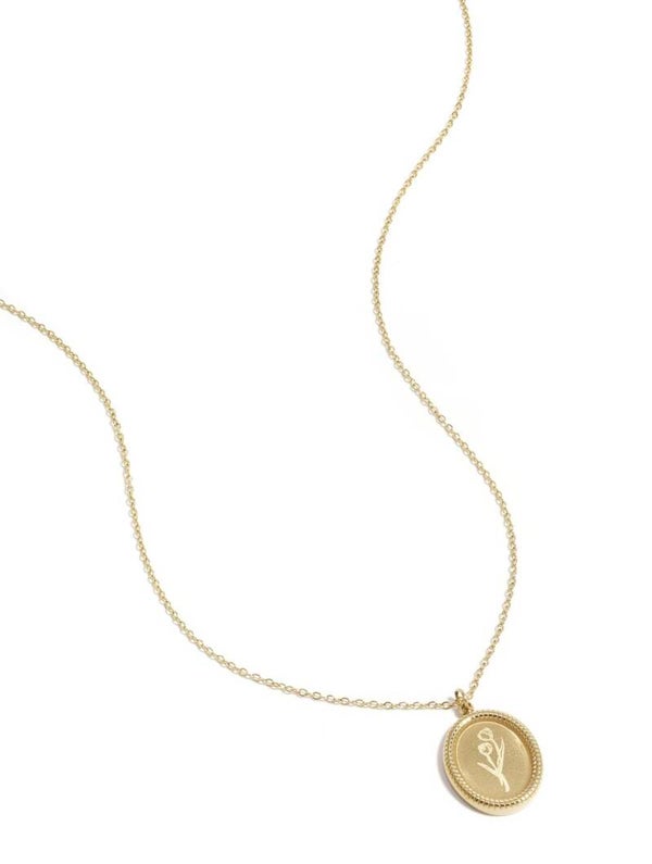 Ketting tulp goud