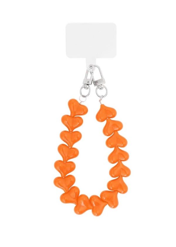 Telefoonkoord oranje