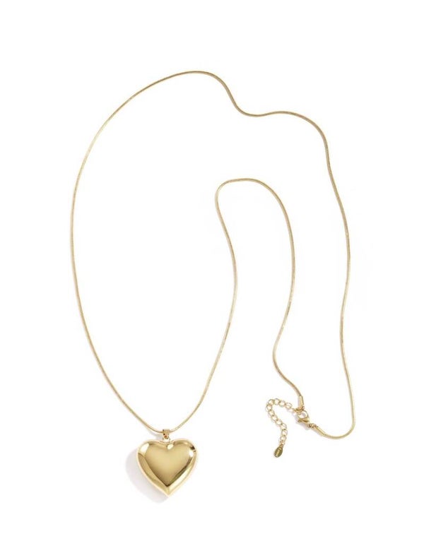 Lange ketting hartje