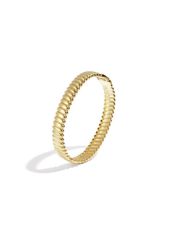 Bangle chunky goud