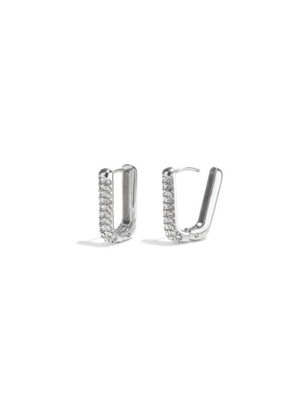 Oorbellen parels zilver