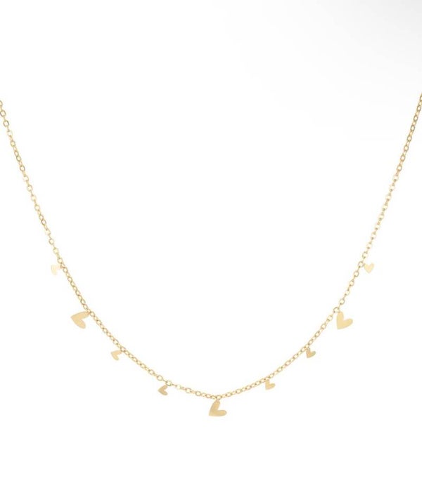 Ketting hartjes All over