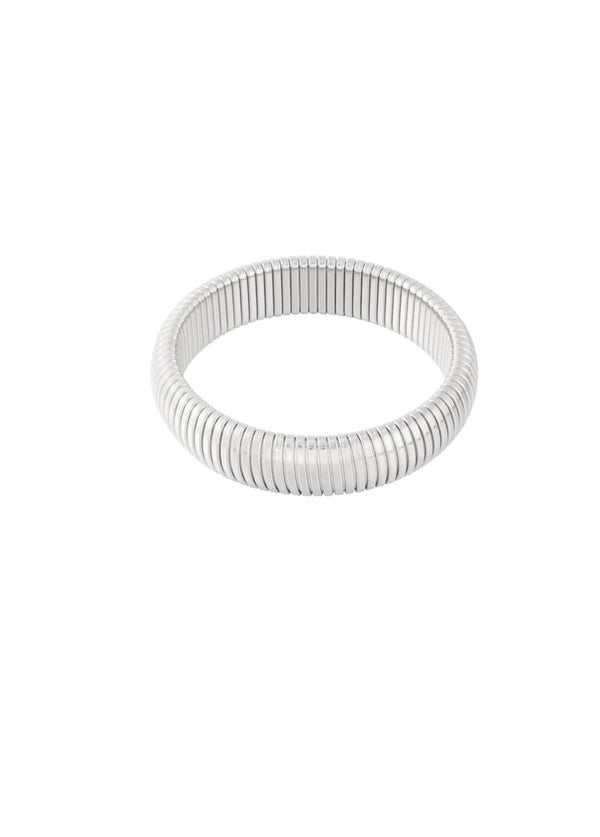 Armband stretch zilver