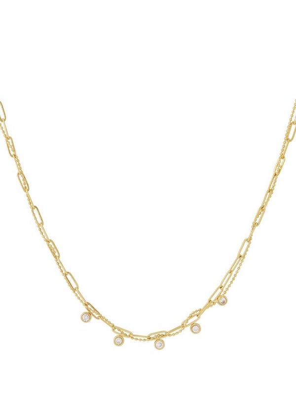 Ketting fonkel goud