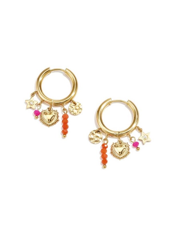 Oorbellen Summer goud