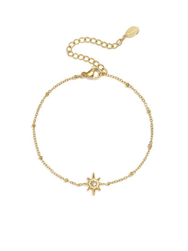 Armband vallende ster goud
