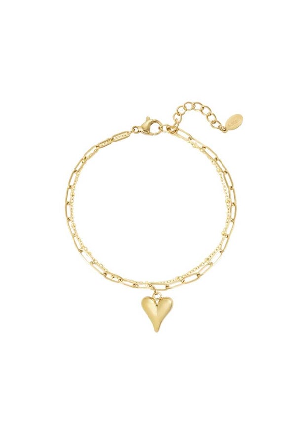 Armband loving Layer goud