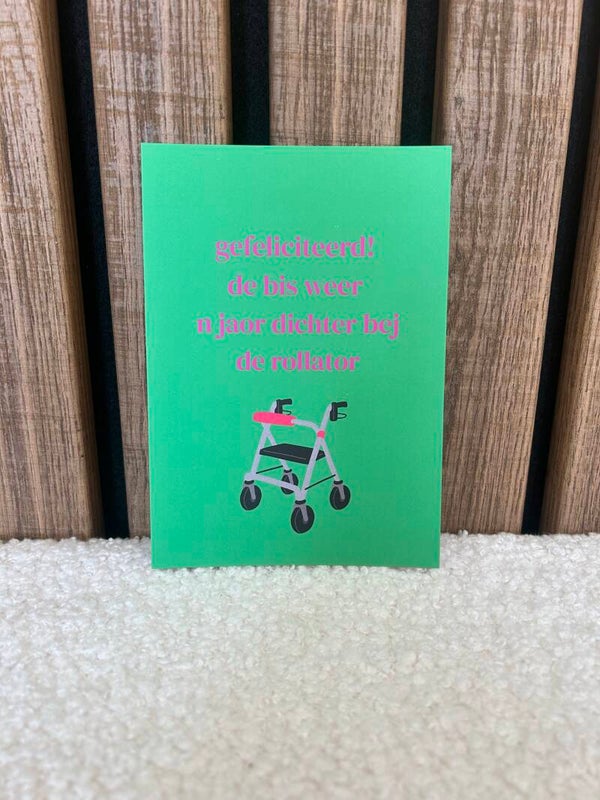 Kaart rollator