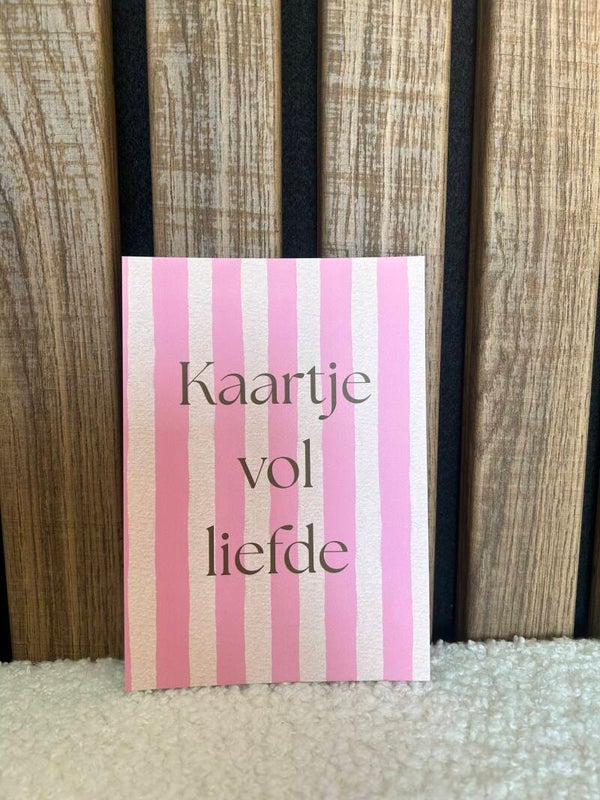 Kaart vol liefde
