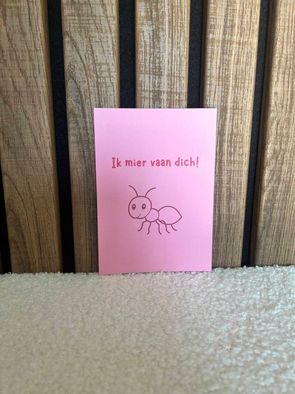 Kaart ik mier