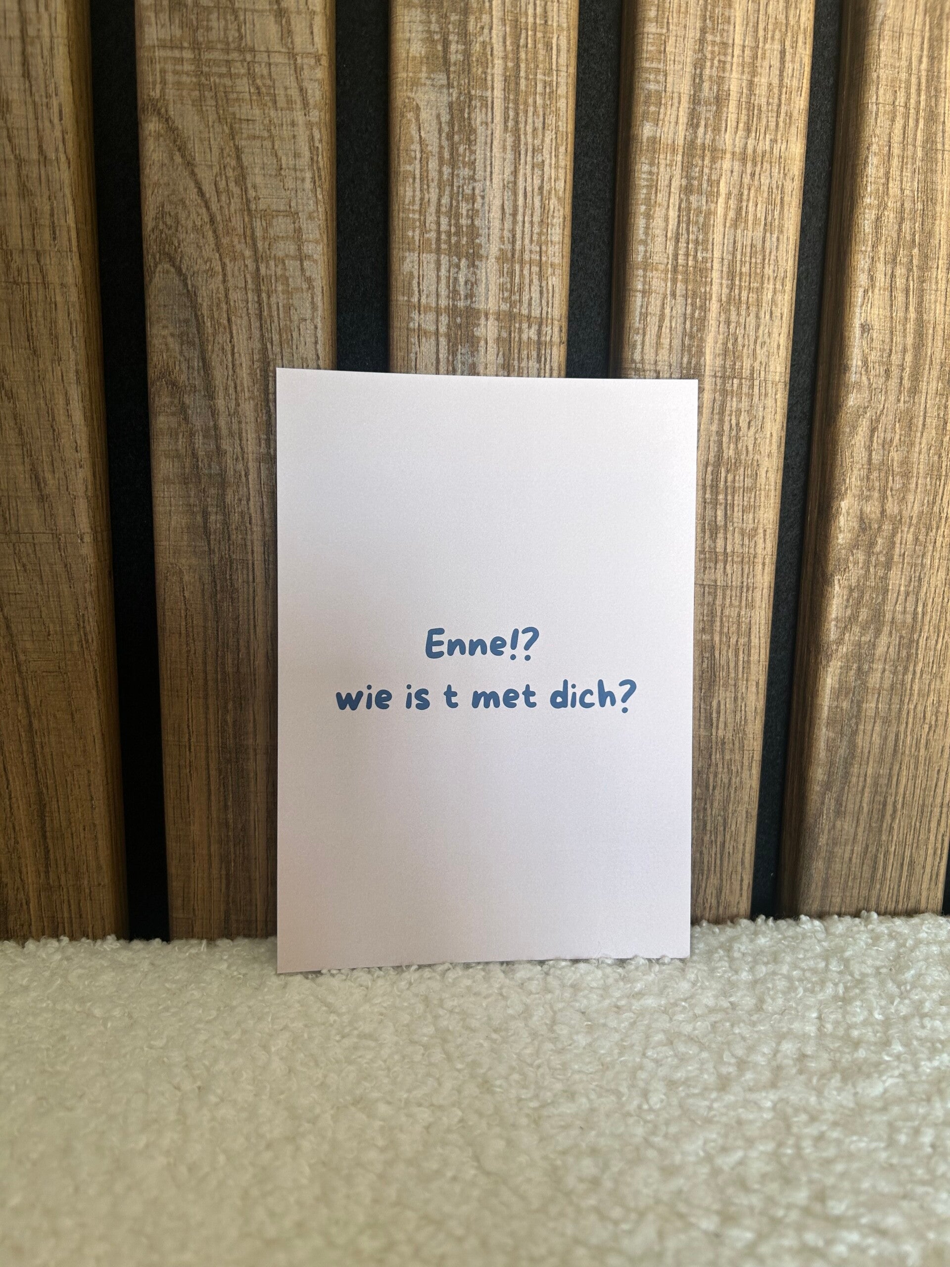 Kaart enne!?