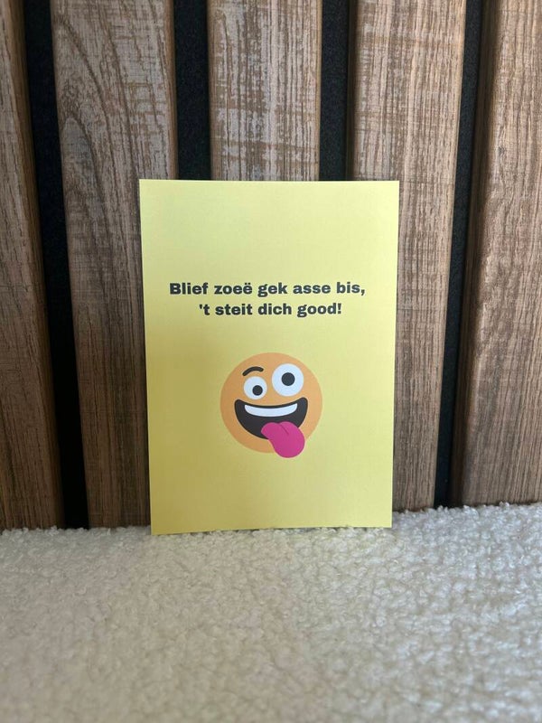 Kaart gek Asse bis