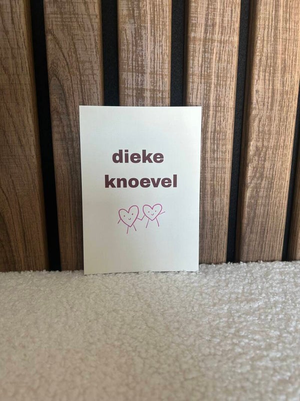 Kaart dieke knoevel