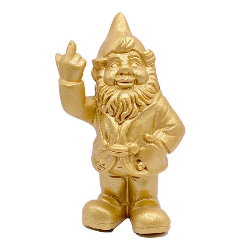 Gouden fuck kabouter