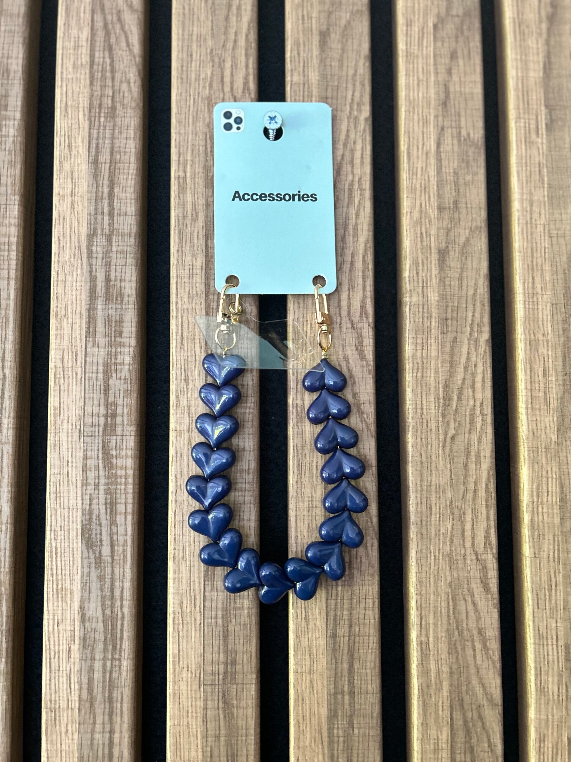 Telefoonkoord Donker Blauw