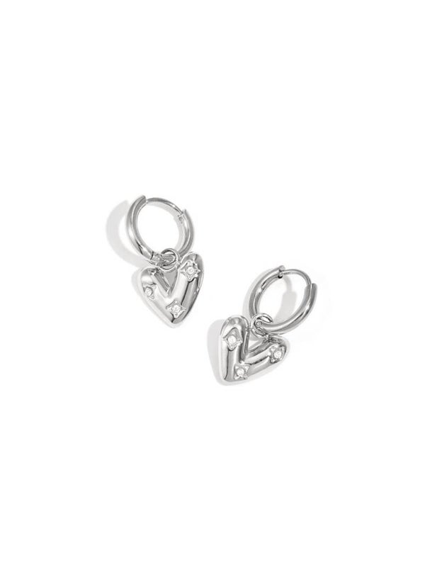 Love hoops zilver
